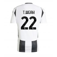 Camisa de Futebol Juventus Timothy Weah #22 Equipamento Principal 2024-25 Manga Curta